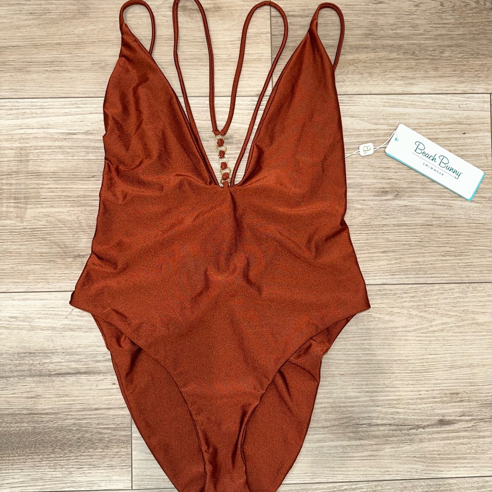 Beach Bunny Ireland One-Piece Swimsuit Medium NWT